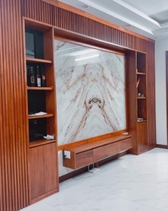 Mẫu vách ngăn phòng khách đẹp không thể rời mắt