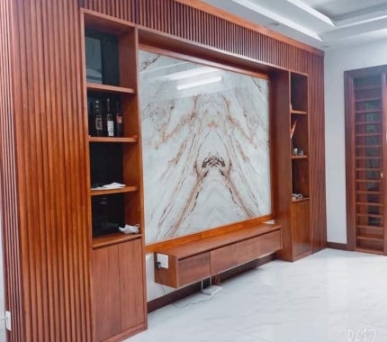 Mẫu vách ngăn phòng khách đẹp không thể rời mắt