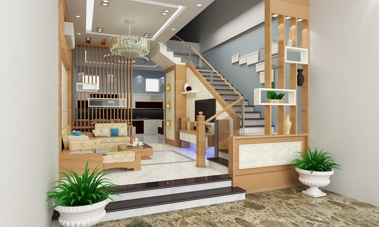 VÁCH NGĂN GỖ HIỆN ĐẠI